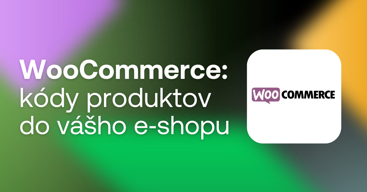 woocommerce kódy produktov mergado pack